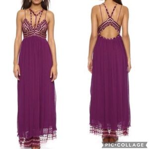 🔥RARE🔥 FREE PEOPLE Dahlia Combo Sacred
Geometry Maxi Dress (8)